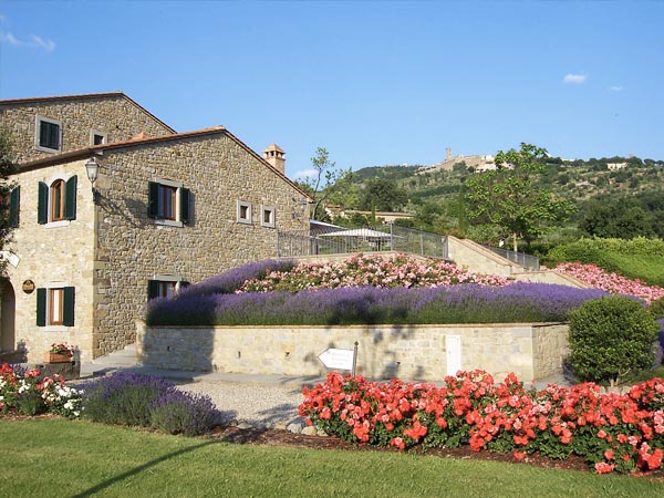 Giardino attorno a Borgo il Melone